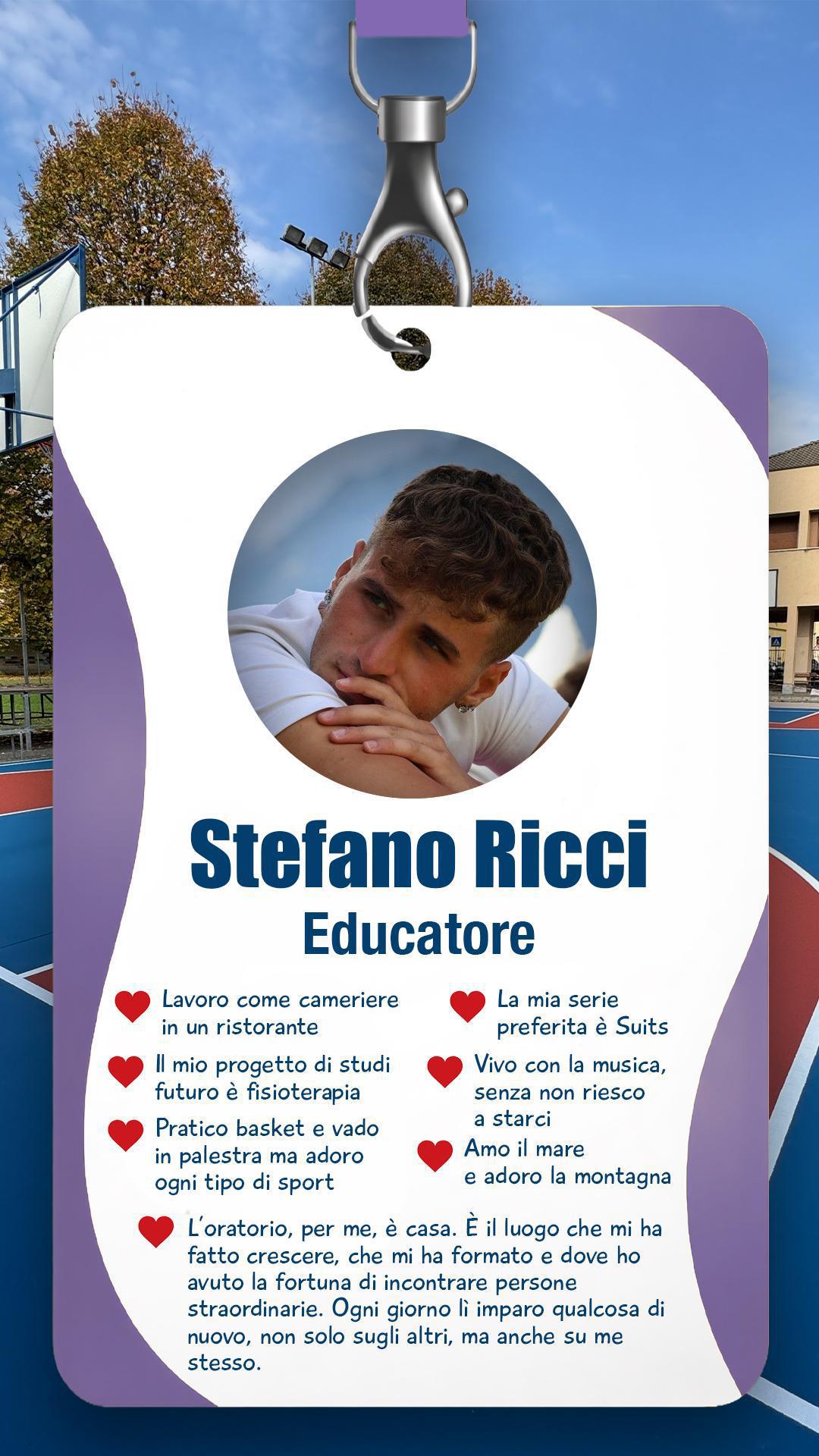 Gli educatori dell'Oratorio Estivo Gli educatori dell'Oratorio Estivo