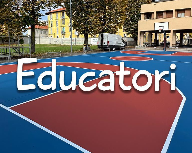 Gli educatori dell'Oratorio Estivo