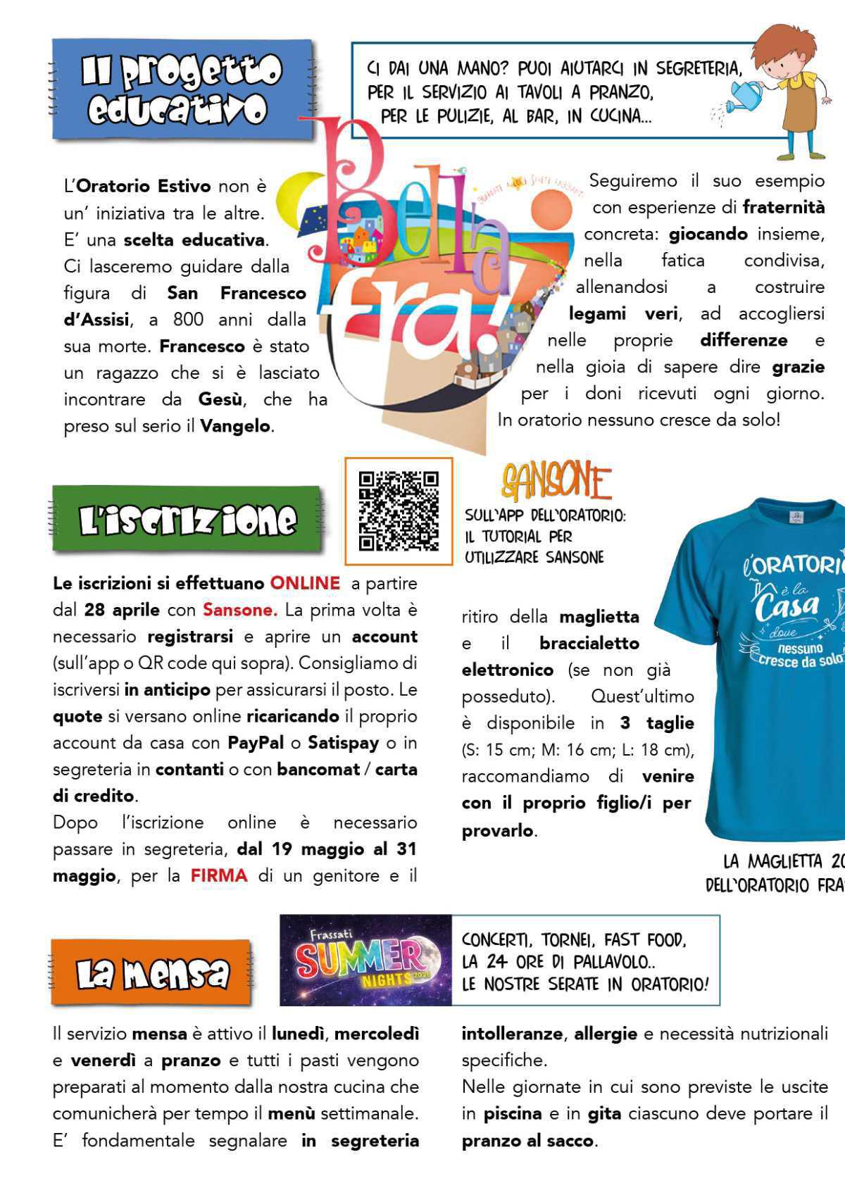Volantino Oratorio Estivo