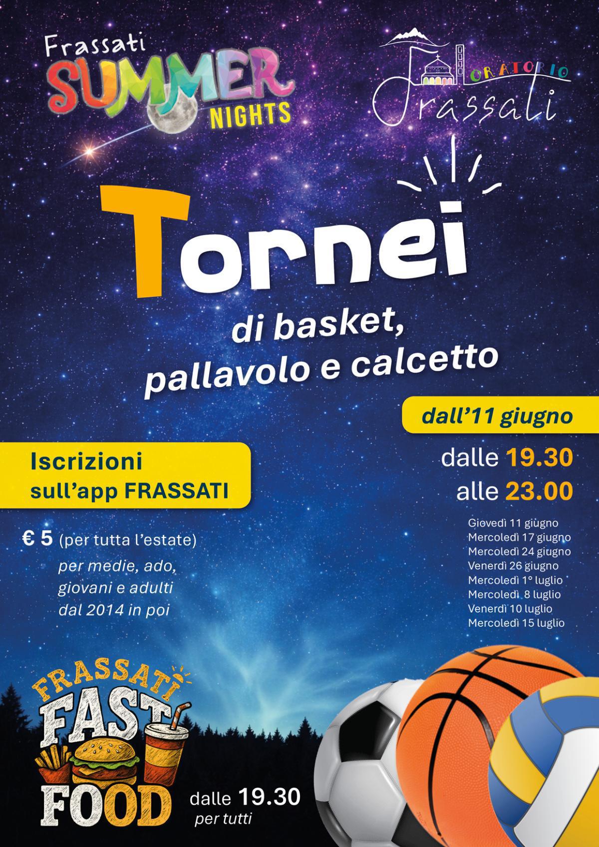 Tornei estivi