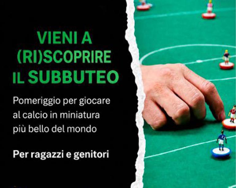 Scopri il subbuteo!