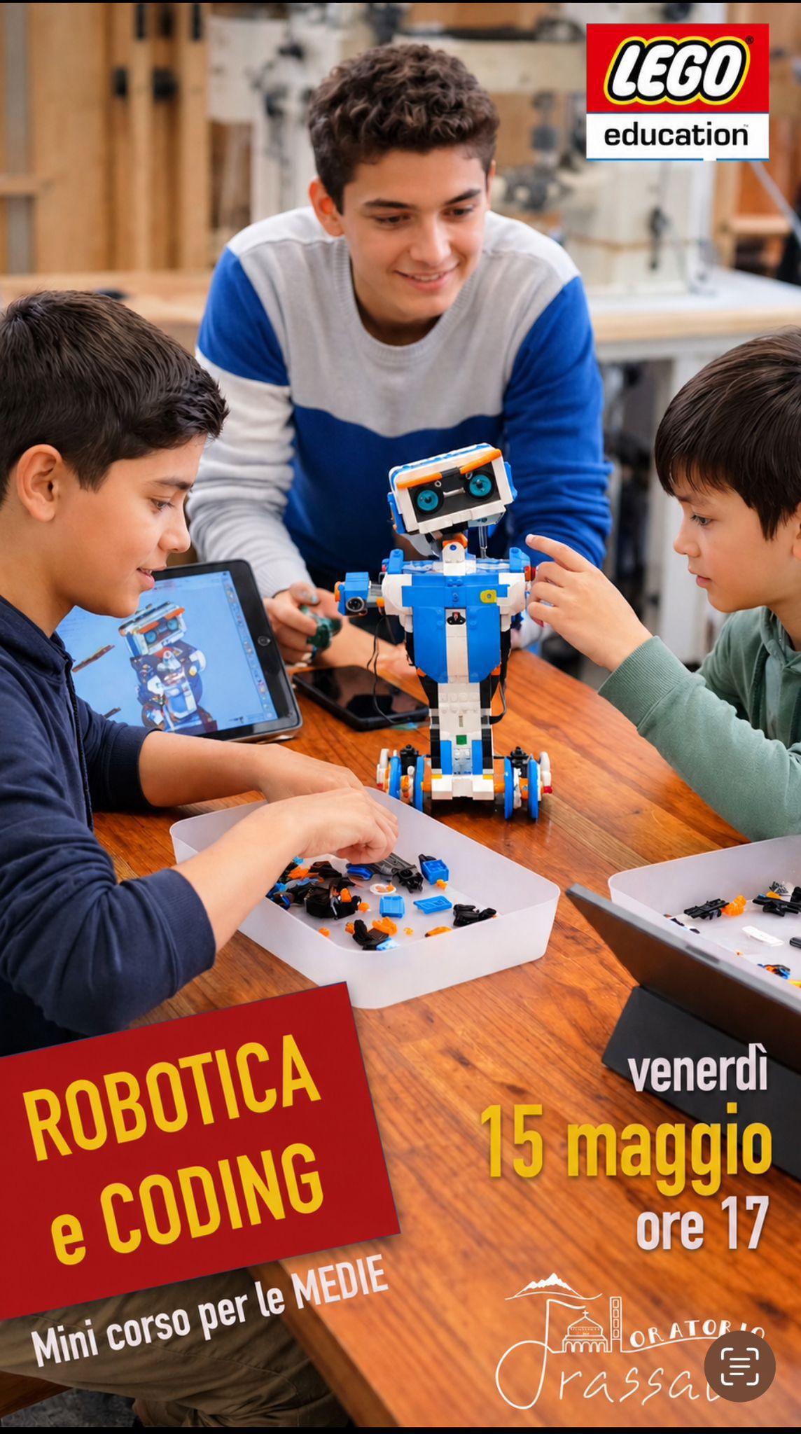 Corso di coding con i LEGO