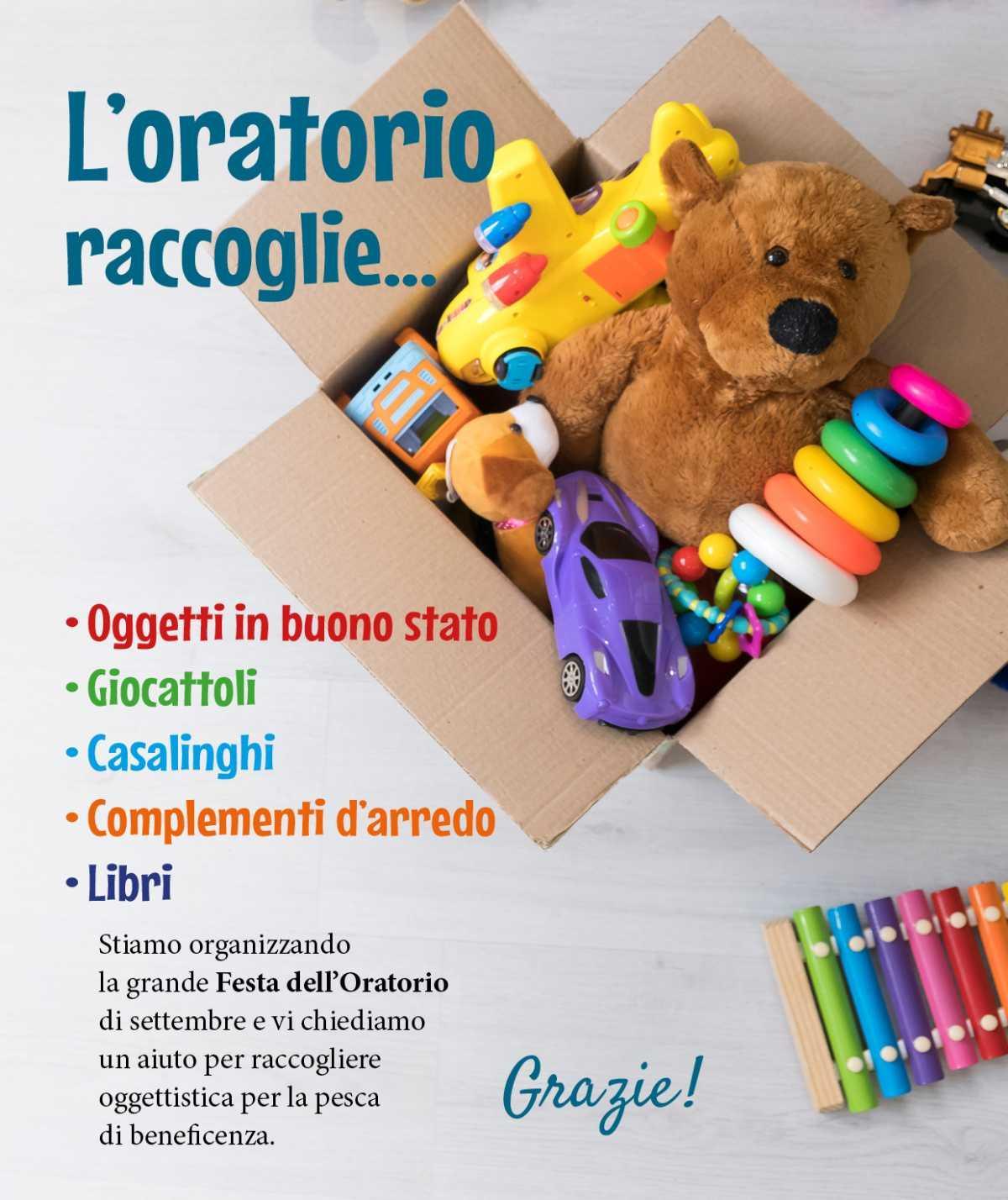 L'oratorio raccoglie...
