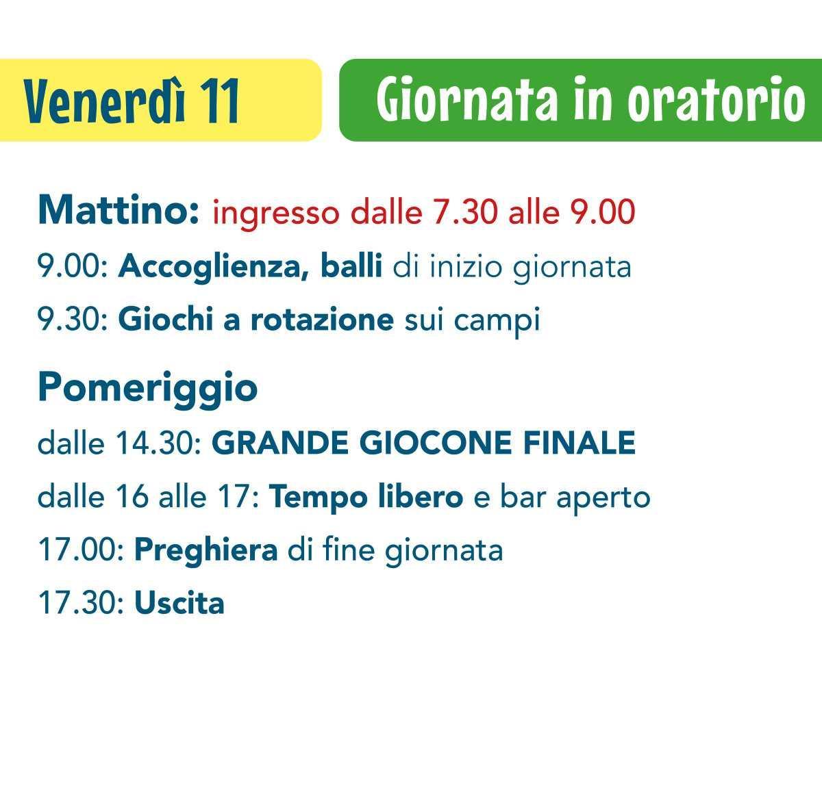 Settimana 8