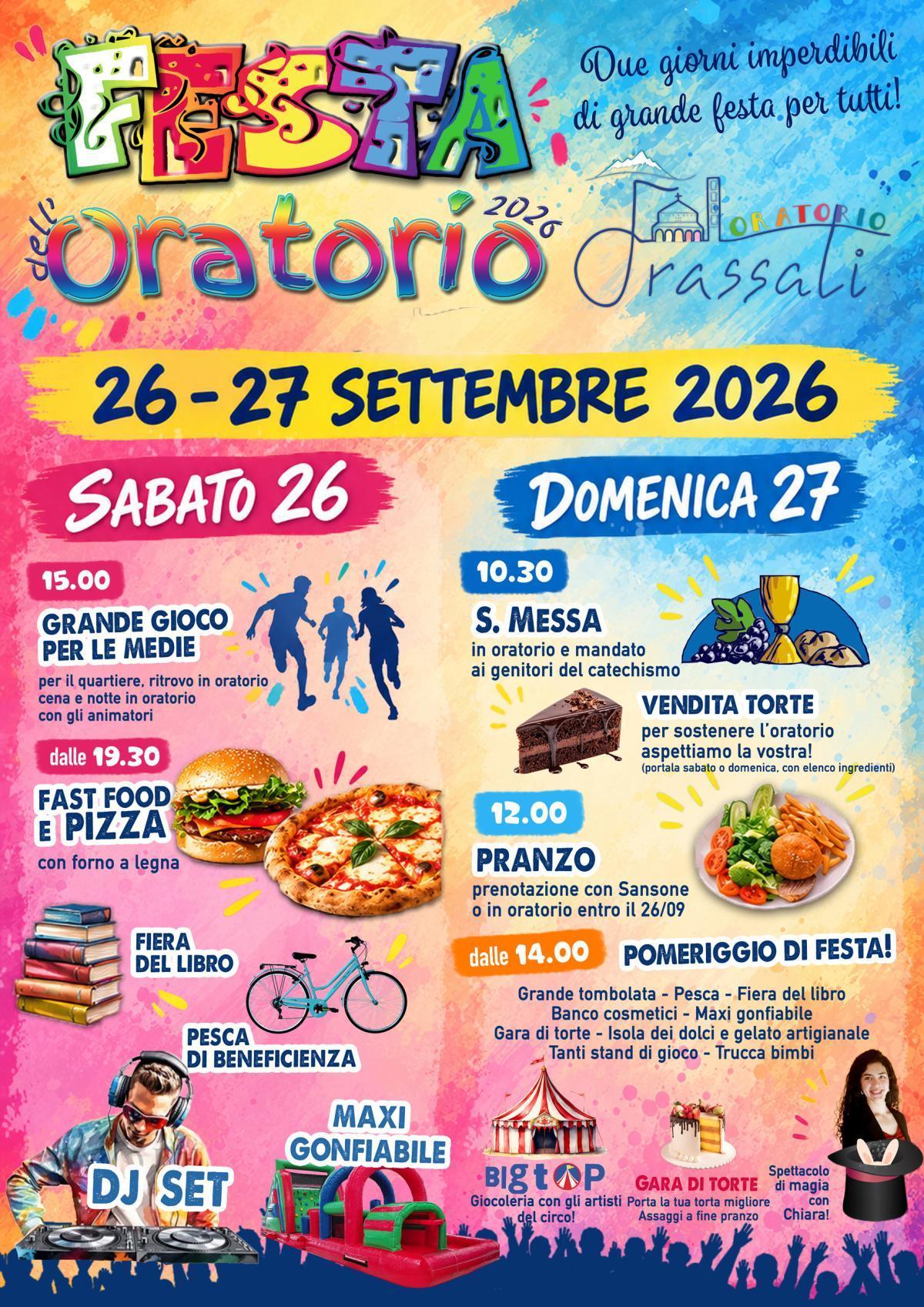 FESTA DELL'ORATORIO 2026