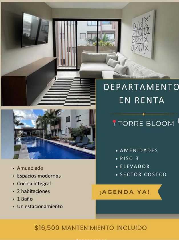 Departamento en renta