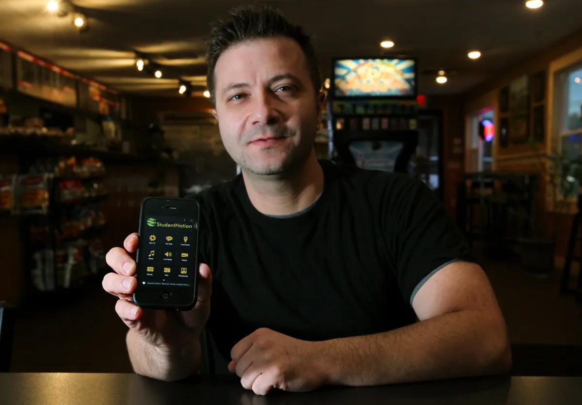 App feature in the Boston Herald