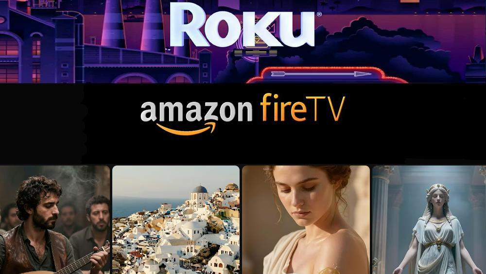 Amazon Logo Roku Roku & Amazon Fire TV Streaming Channel