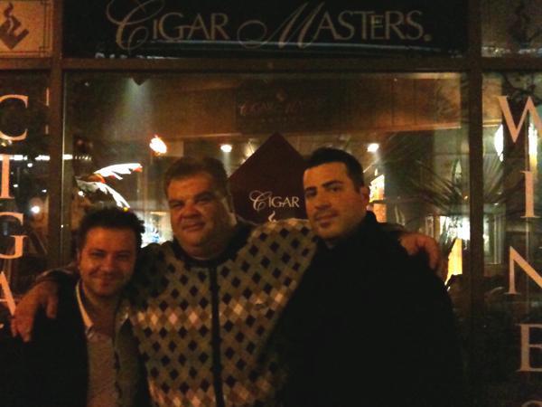 Connecting Greeks team - Angelo, Foti, and Ari