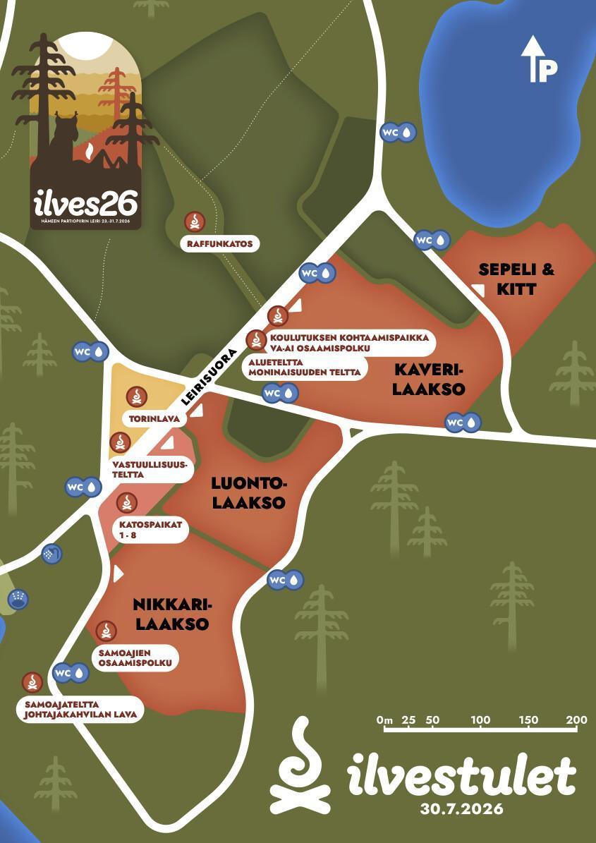 Ilvestulet syttyvät klo 13:30