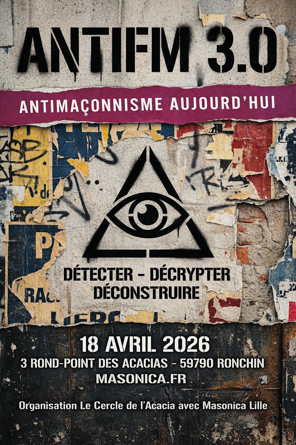 L'affiche de ANTIFM 3.0 L'affiche de ANTIFM 3.0