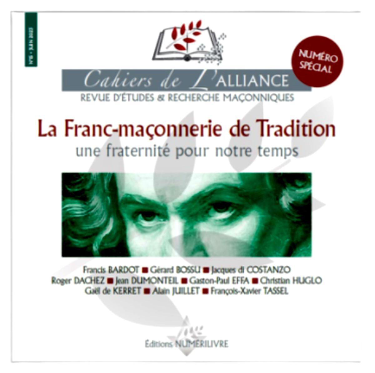 REVUE. Les Cahiers de l'Alliance n°15 REVUE. Les Cahiers de l'Alliance n°15