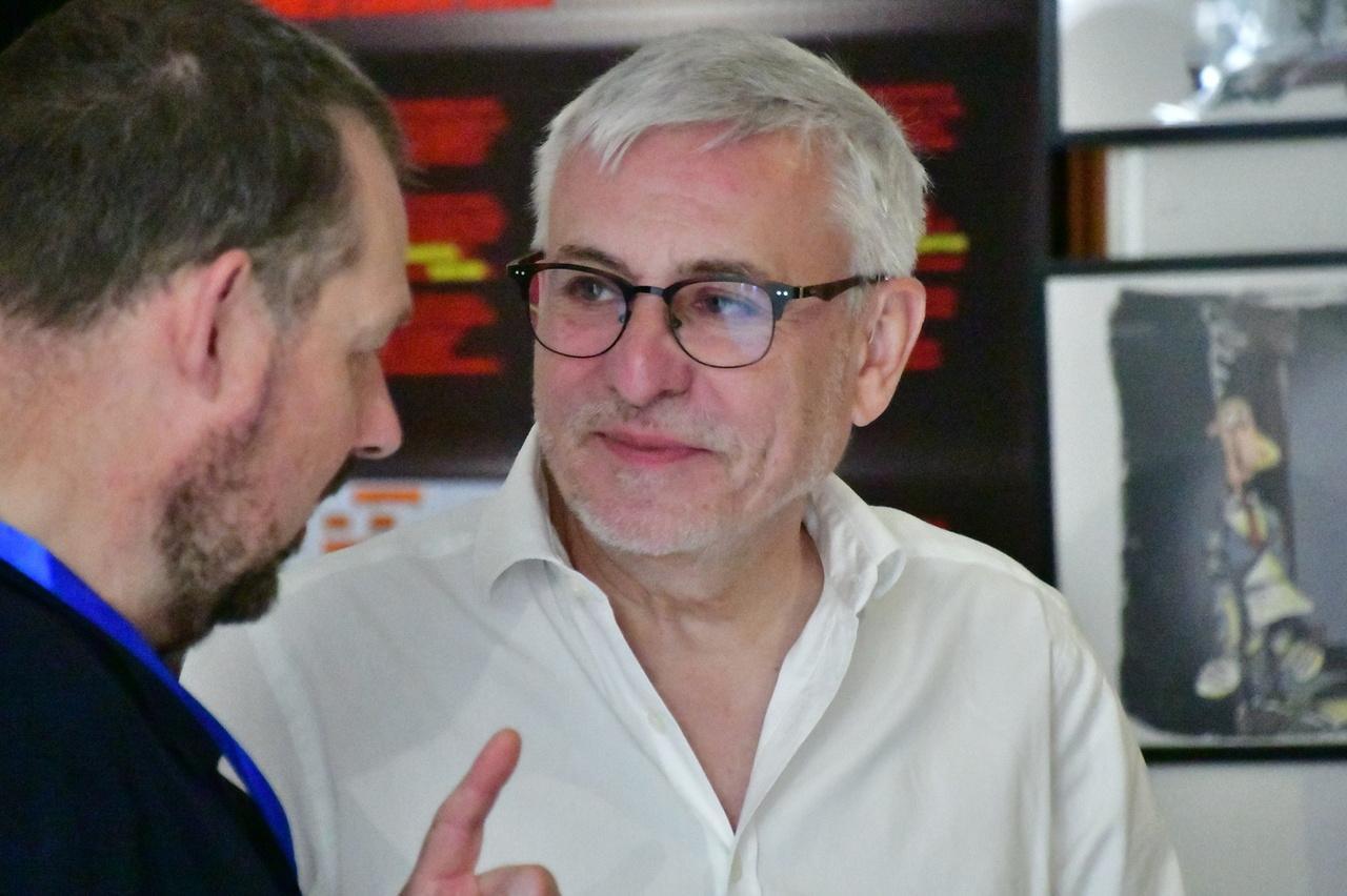 Manuel Matthys & Pierre Lucet, hôte des lieux