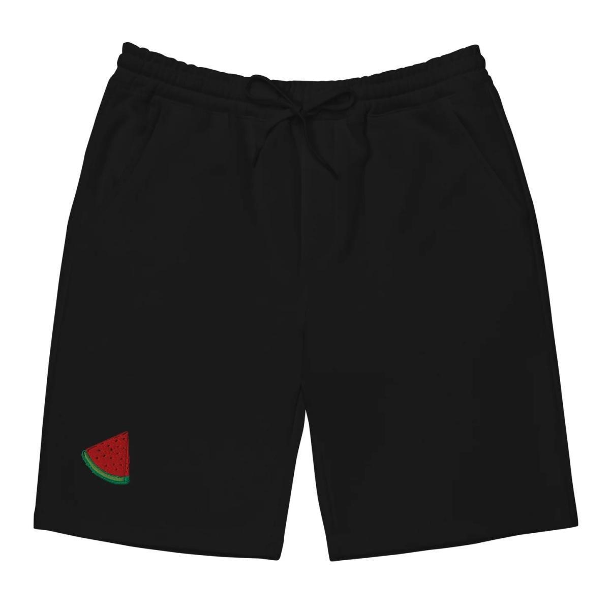 Palestinian Watermelon Fleece Shorts