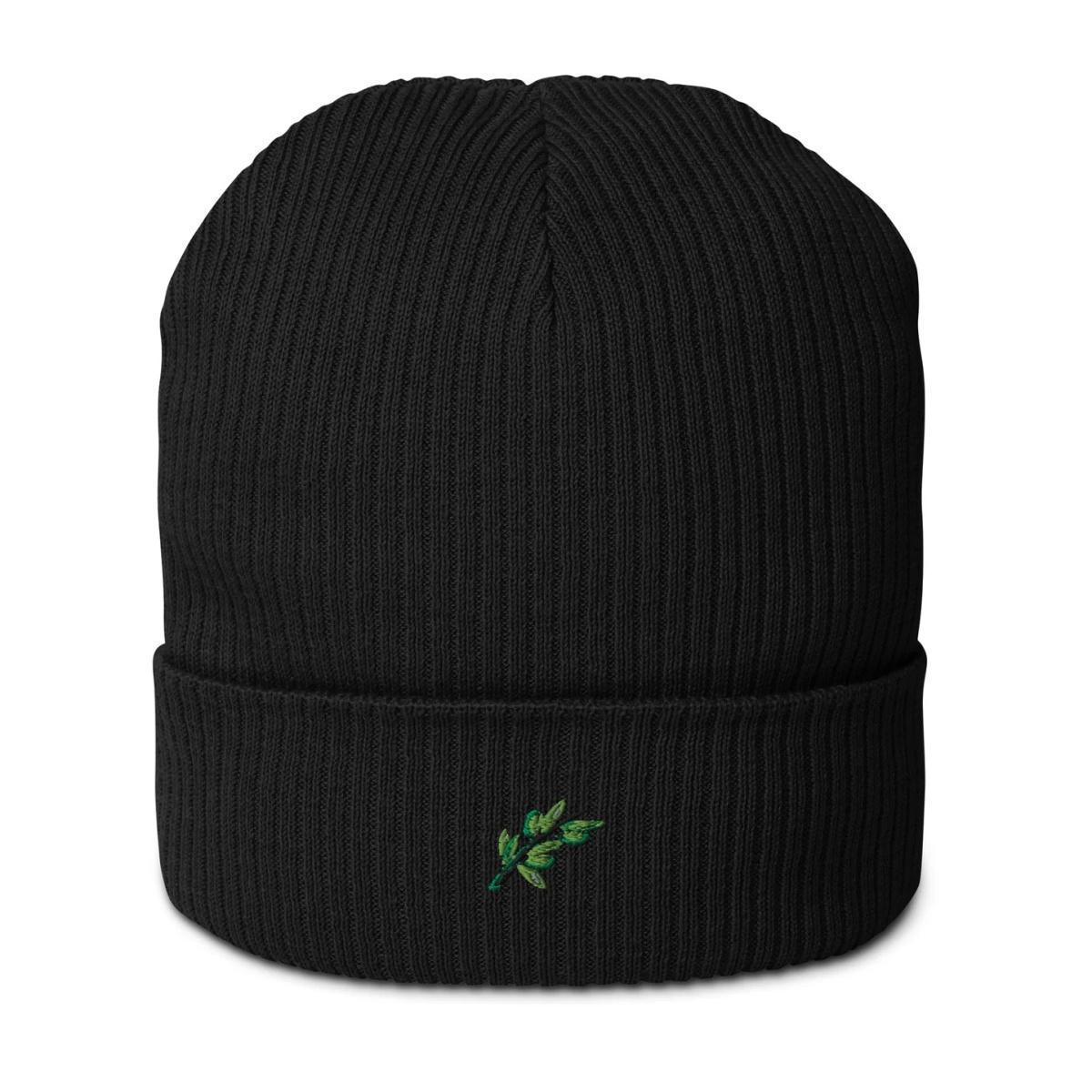 Palestinian Olive Branch ribbed beanie