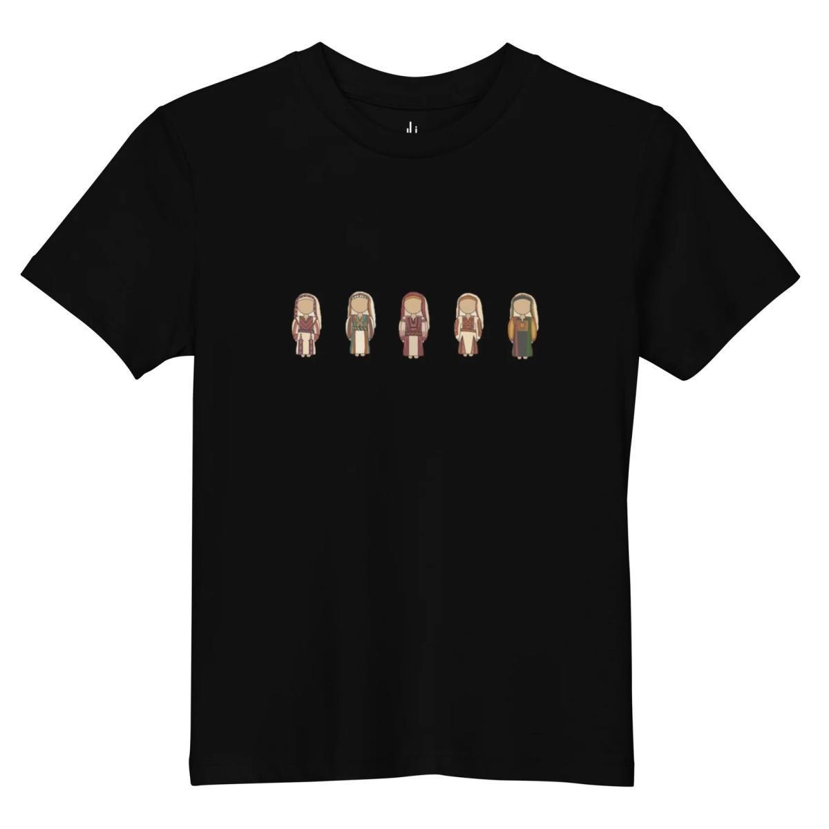 Palestinian Thobes Organic Kids T-Shirt