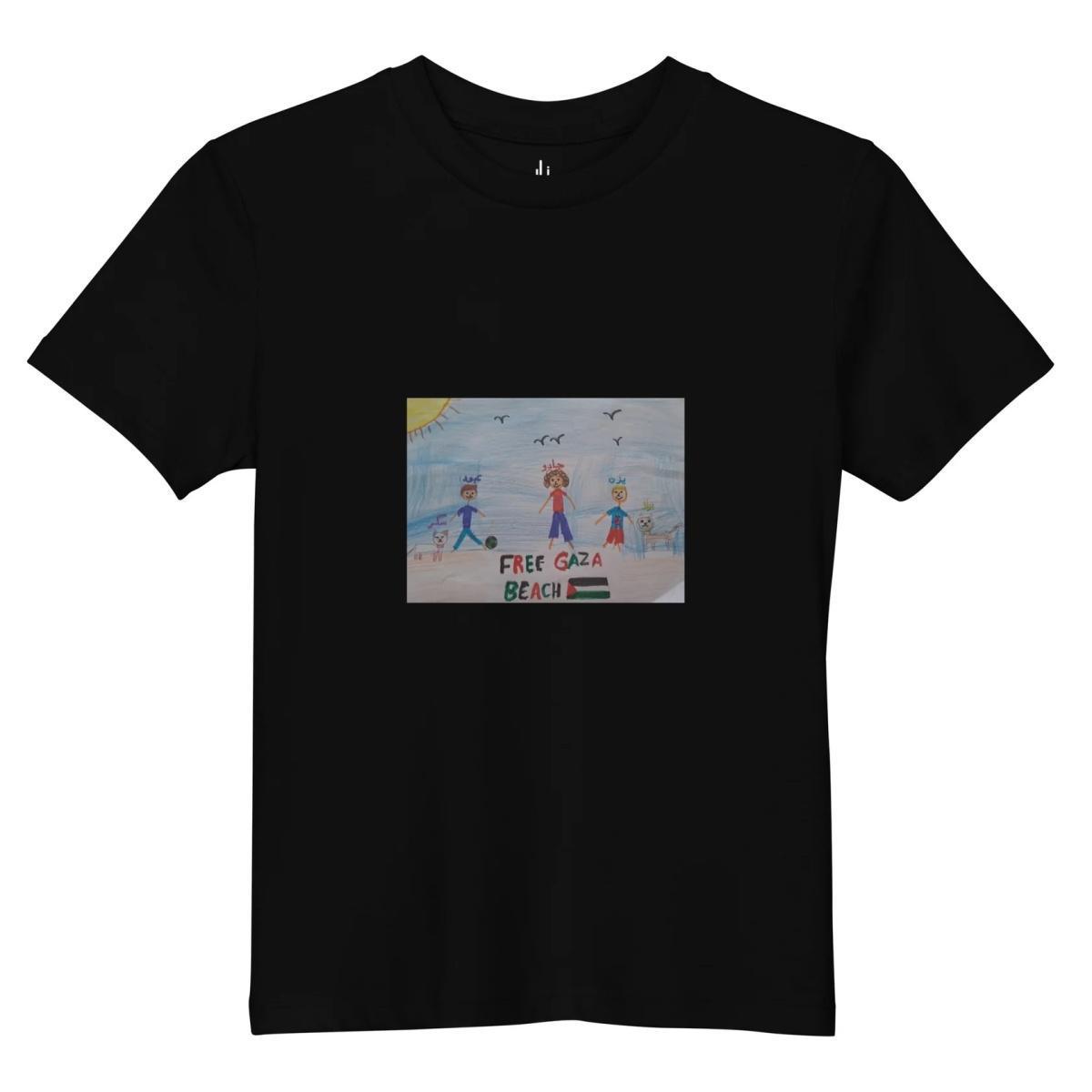 Free Beach Kids T-fil Shirt