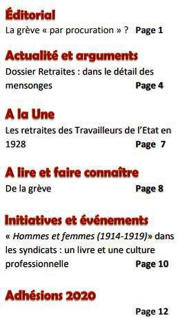 HIER ET DEMAIN - N° 5 - 15 FÉVRIER 2020