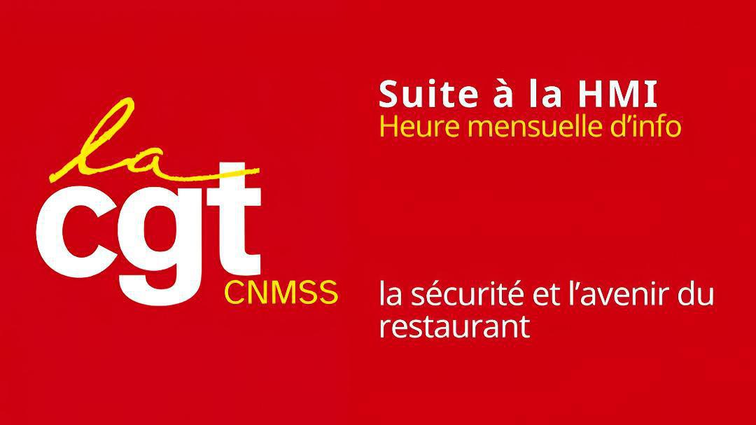 La CGT demande une FS extraordinaire dès réception du rapport d’expertise La CGT demande une FS extraordinaire dès réception du rapport d’expertise