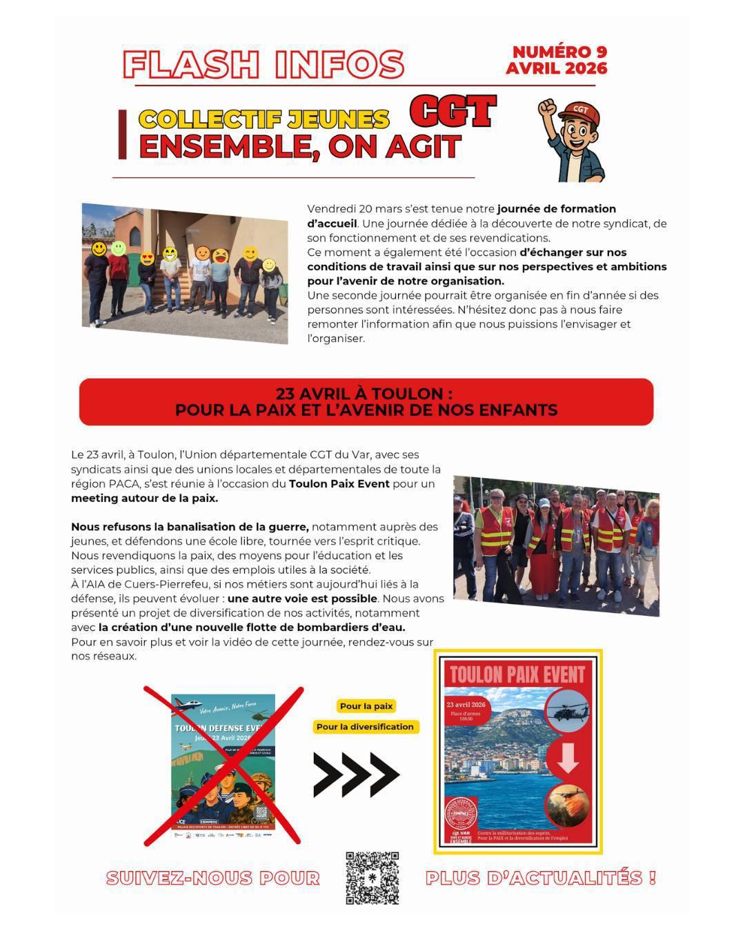 AIA CUERS PIERREFEU : Flash infos N°9 (avril 2026)