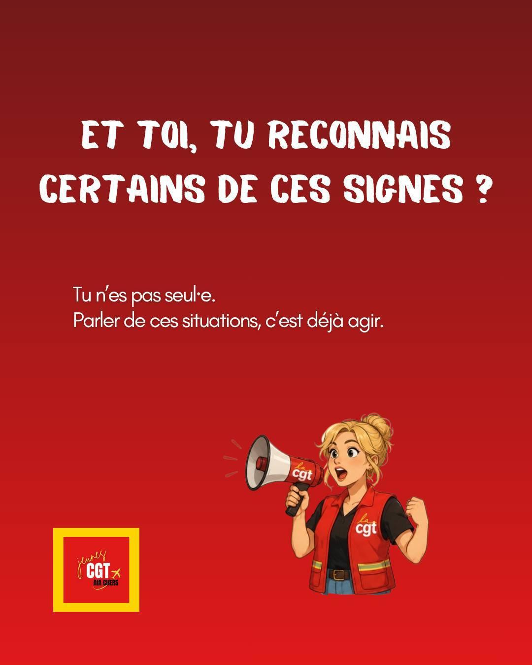 Jeunes CGT AIA Cuers-Pierrefeu : Sais-tu, reconnaitre un management toxique ??