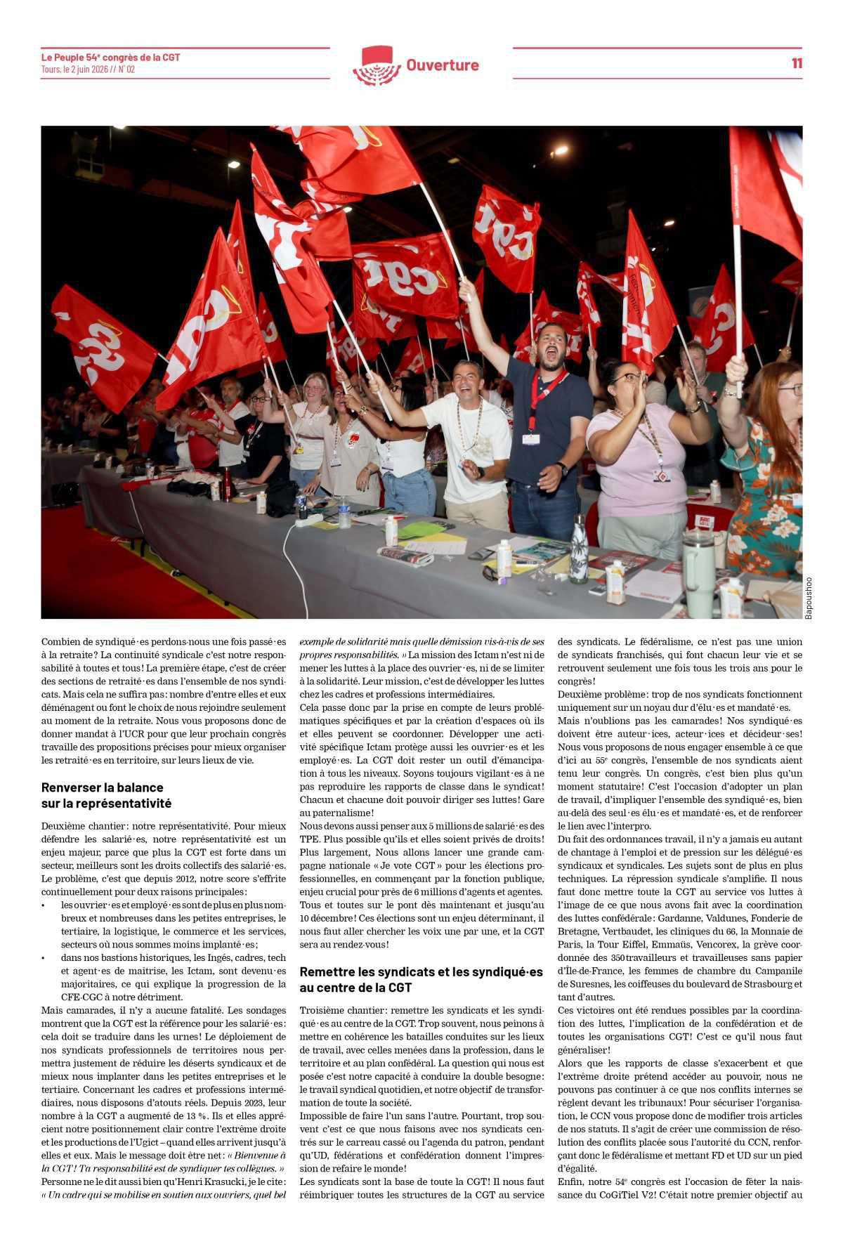 54ème : « Camarades », le plus beau mot de la langue française ✊🏼