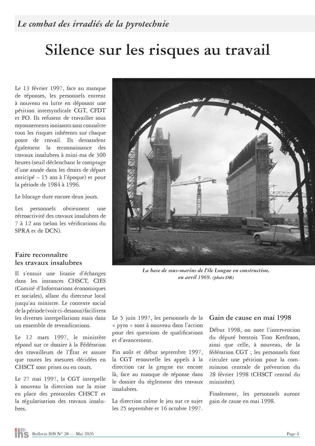 IHS 29 : Le combat des irradiés de la pyrotechnie