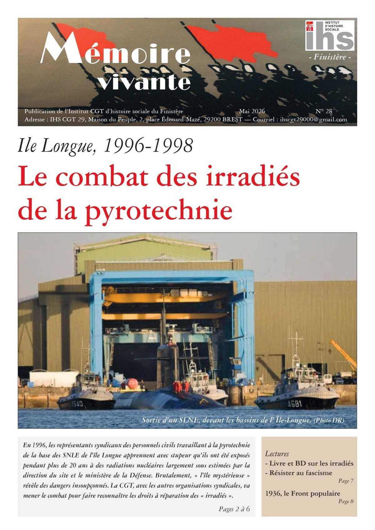 IHS 29 : Le combat des irradiés de la pyrotechnie