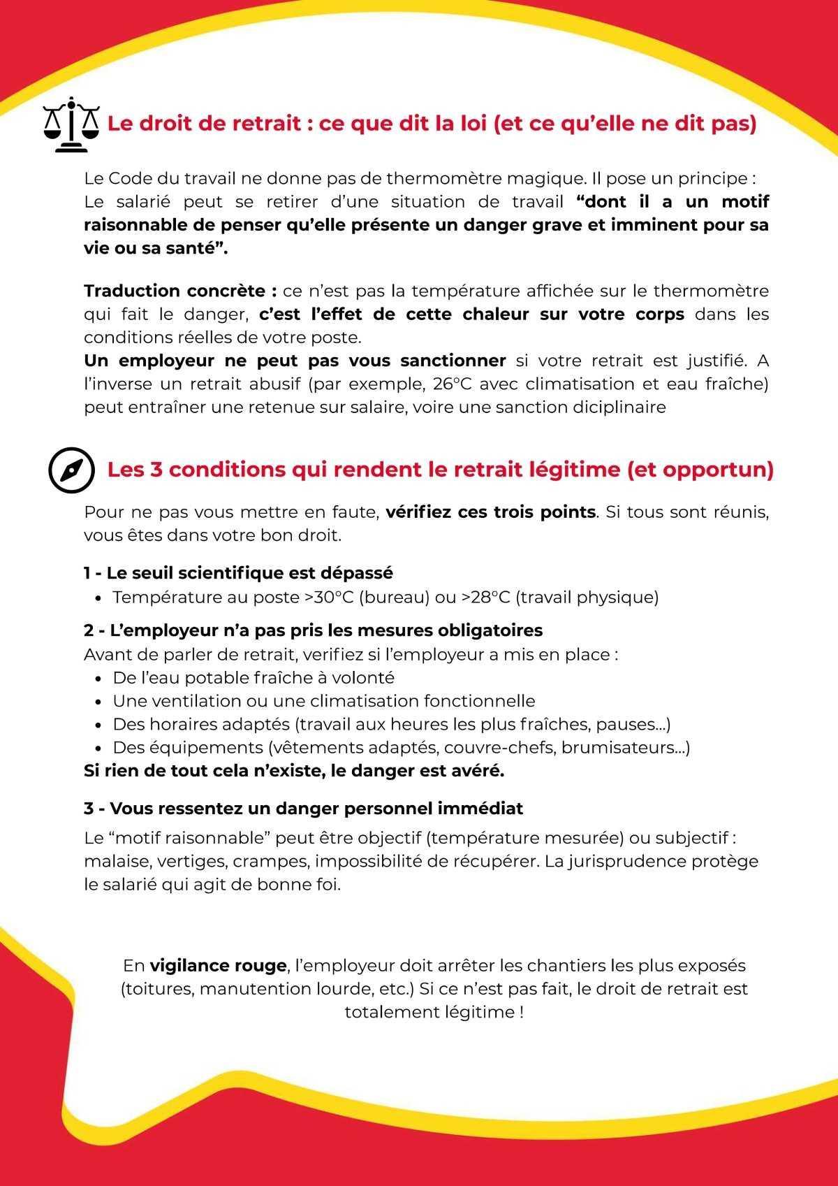 Arsenal de Brest : Travail en forte chaleur droit de retrait 