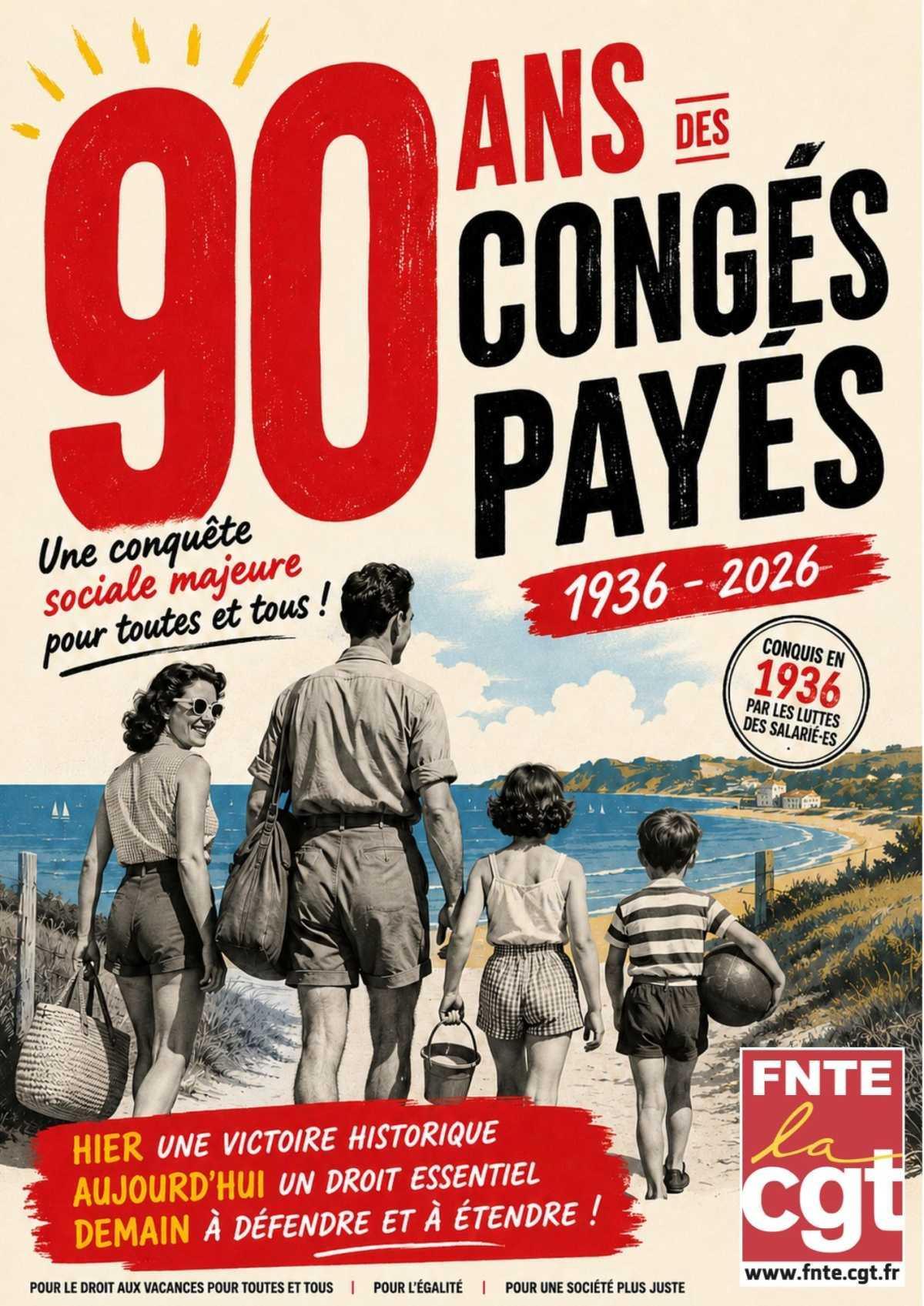 Il y a 90 ans, les congés payés ...