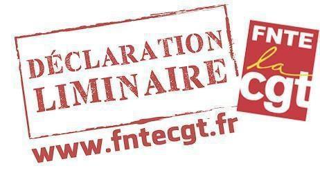 DGA : Déclaration liminaire du 24/06/2026 