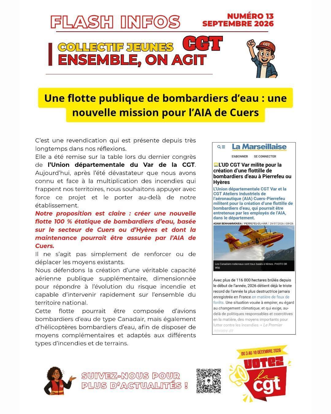 AIA Cuers Pierrefeu : Flash Info septembre 2026 n°13 