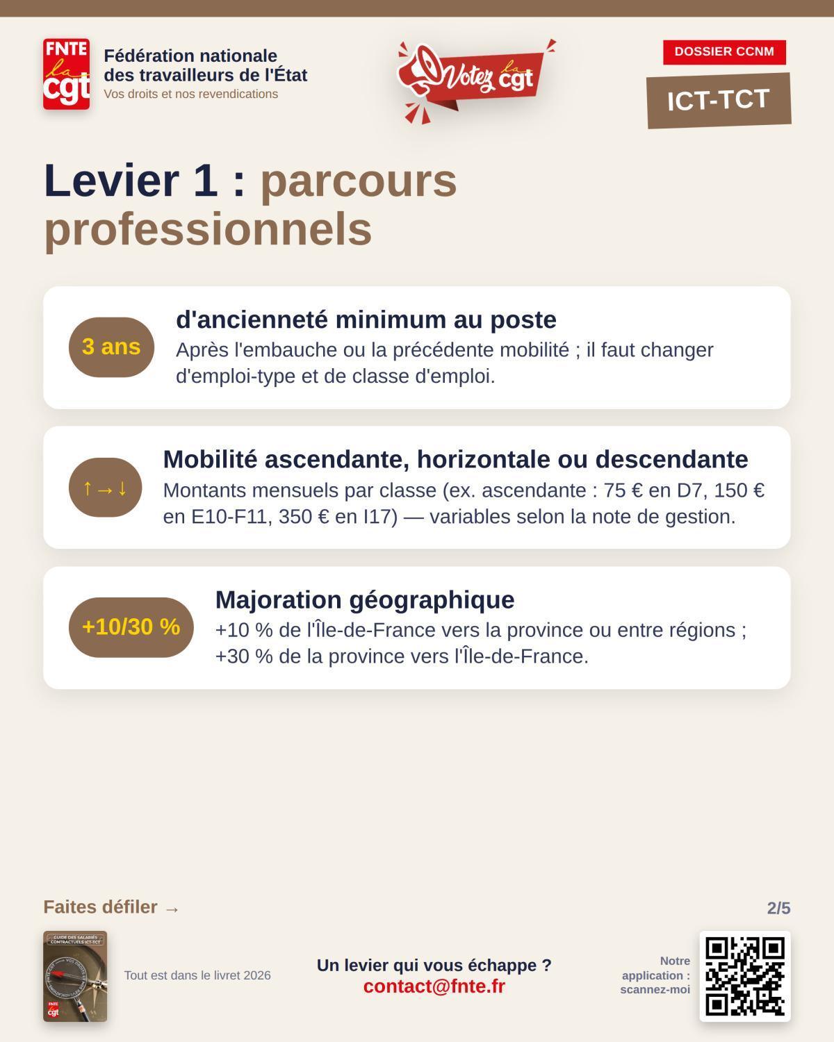 ICT- TCT : CCNM : les 3 leviers de rémunération 