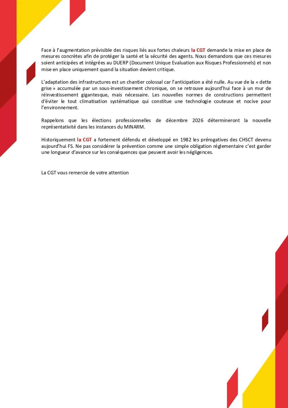 Terre : Déclaration liminaire du FS-R du 08/10/2026