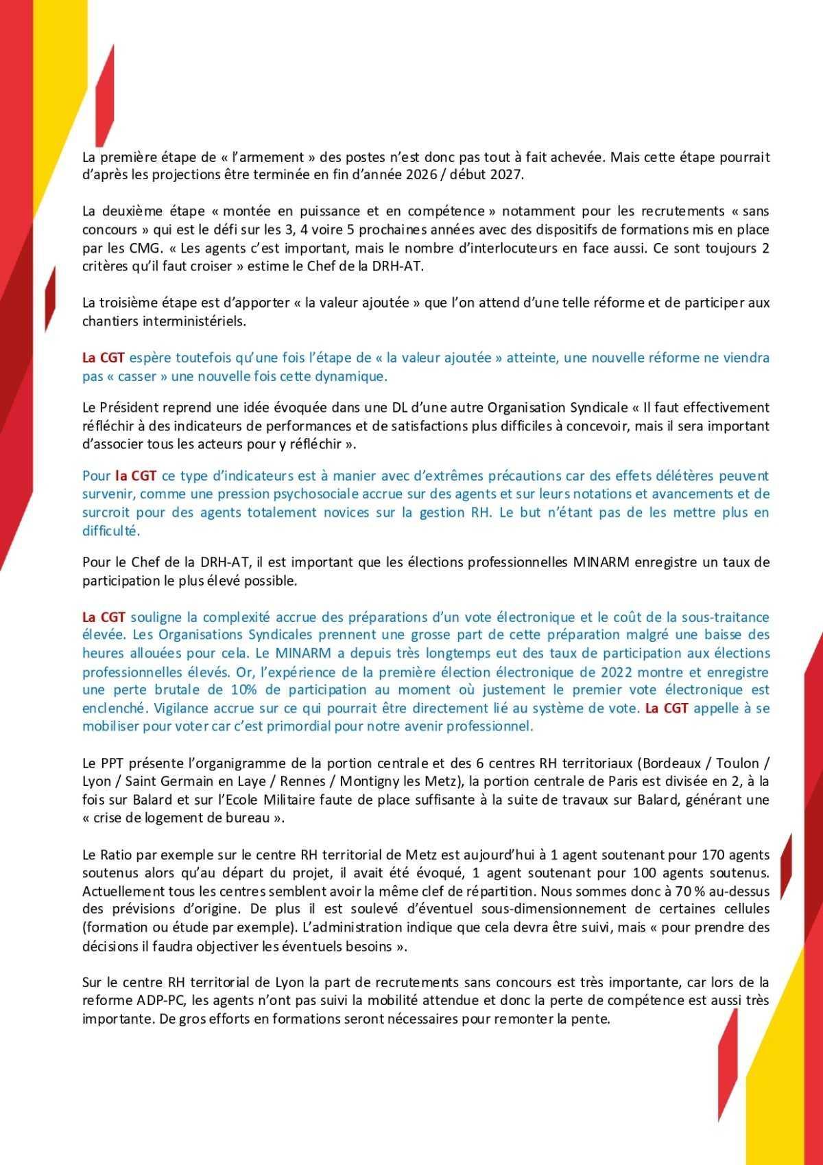 Terre : Compte rendu du CSA-R du 07/10/2026
