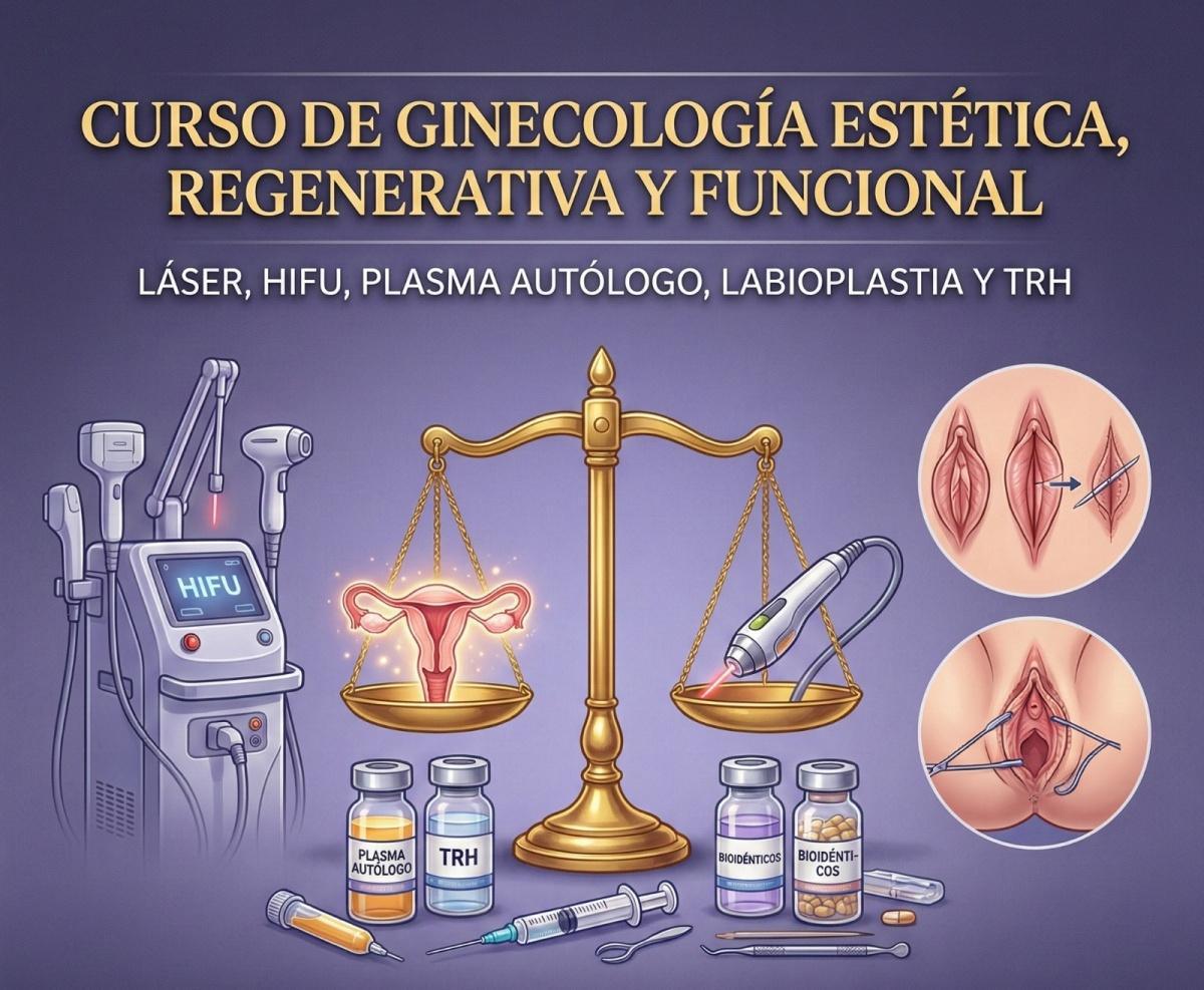 Curso de Ginecología Estética, Regenerativa y Funcional Curso de Ginecología Estética, Regenerativa y Funcional