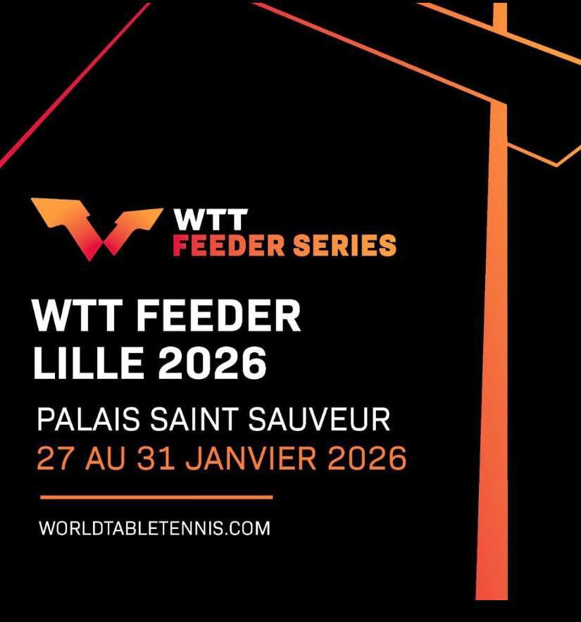 WTT Feeder Lille 2026 au Palais des sports Saint-Sauveur
