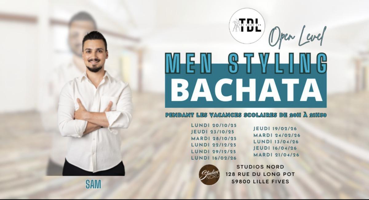 Men Styling Bachata avec Sam au Studios Nord