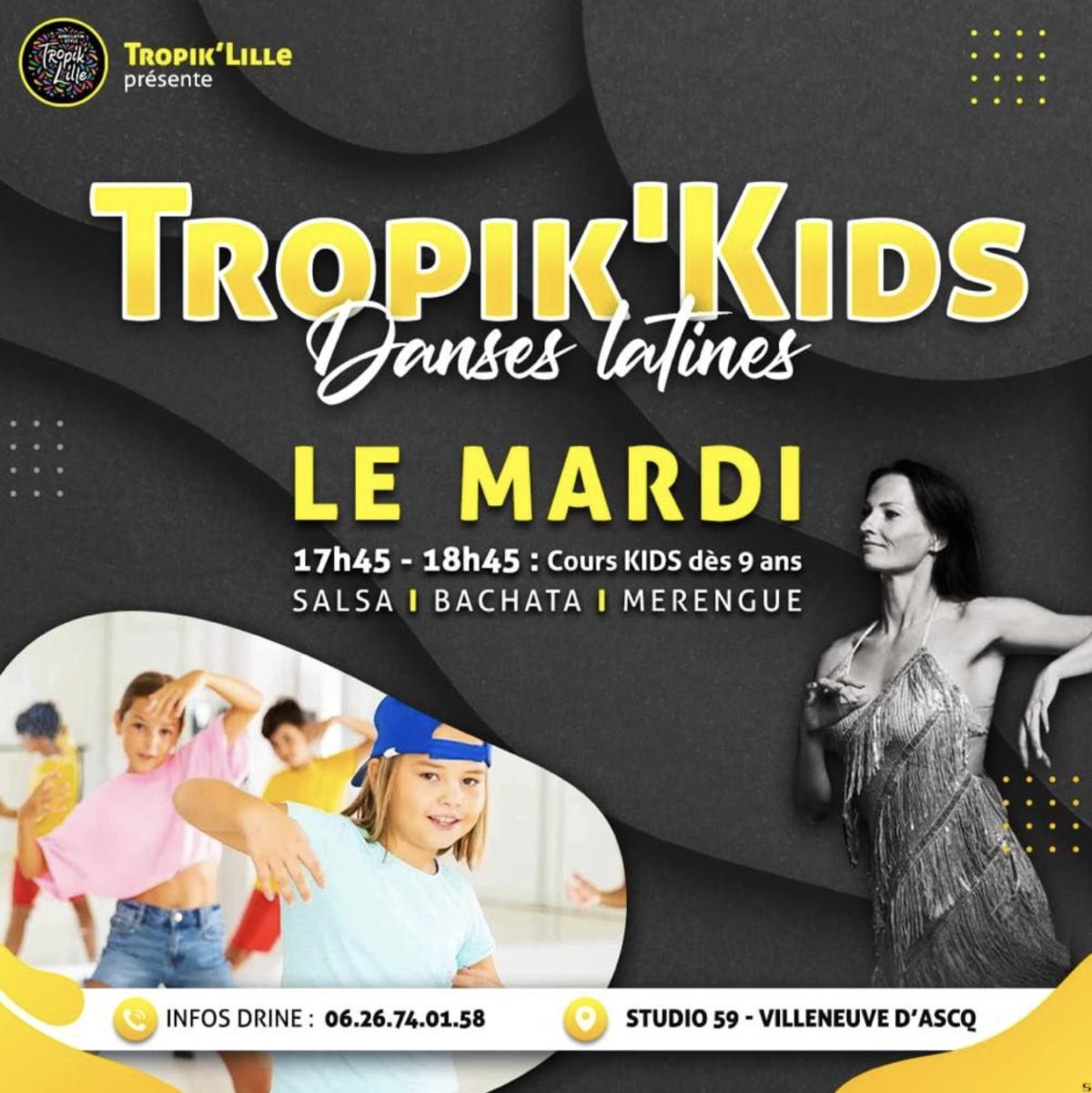 TROPIK'KIDS danses latines au Studio 59