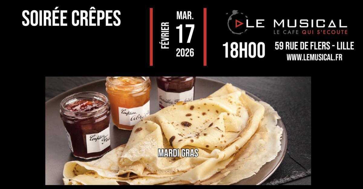 Soirée crêpes au Musical Soirée crêpes au Musical