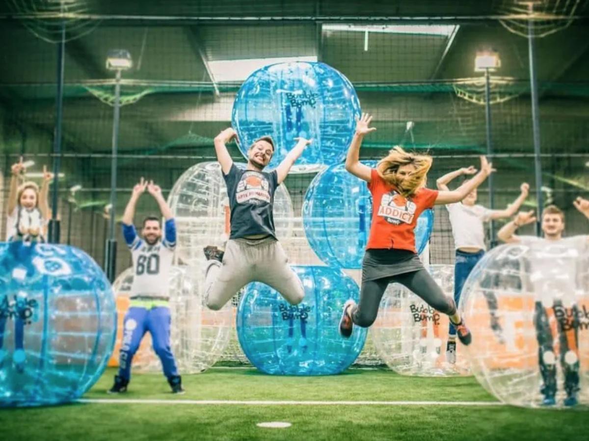 ⚽ Bubble Foot & Archery Bump avec Romain à Bondues