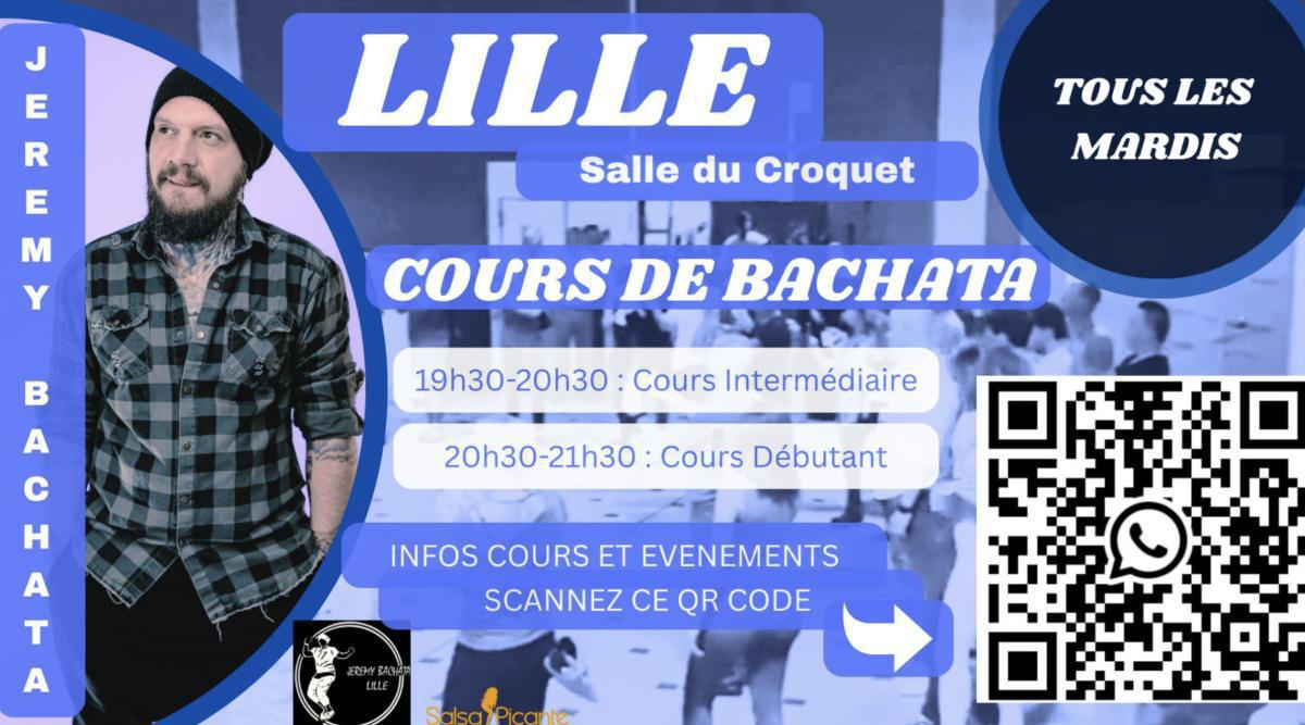 Cours Bachata à la salle du Croquet 