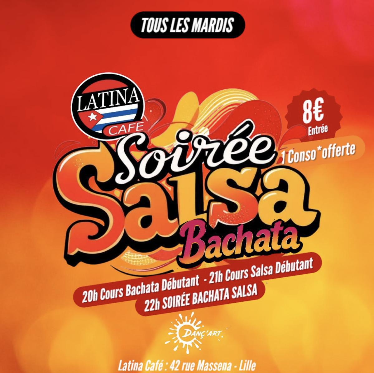 Cours et Soirée Salsa / Bachata au Latina Café
