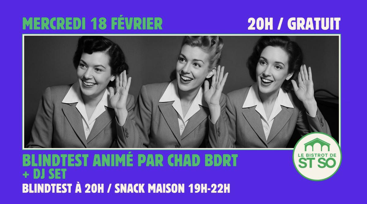 Blindtests du Mercredi au Bistrot de St So
