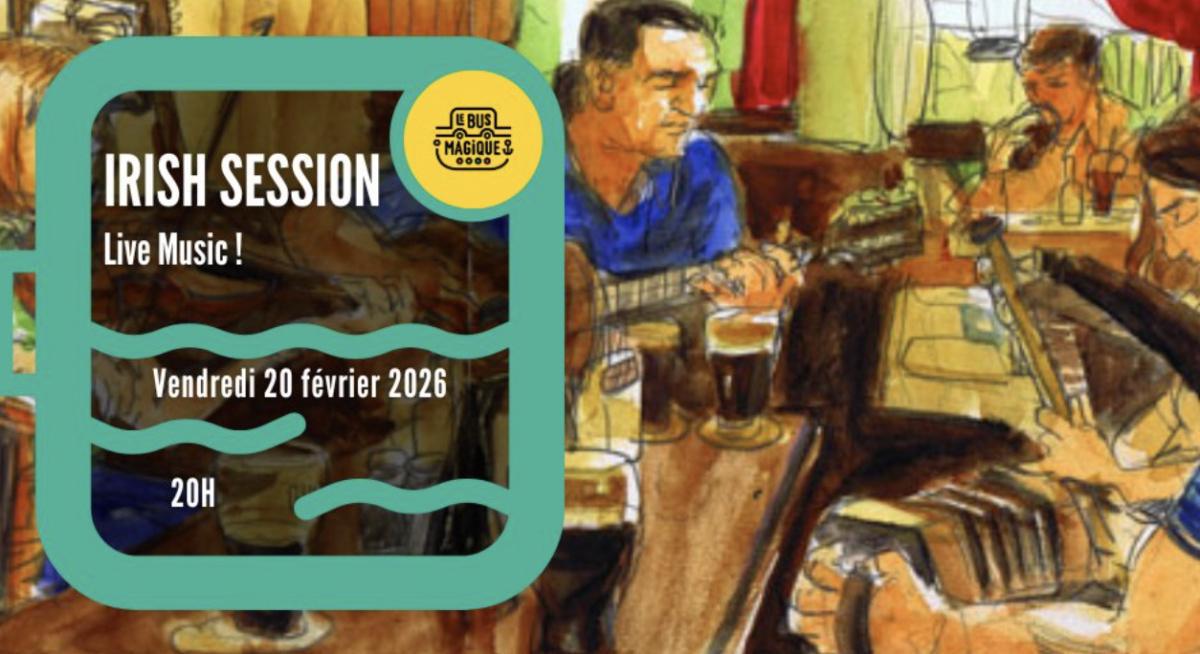 IRISH Session à la Péniche Le Bus Magique