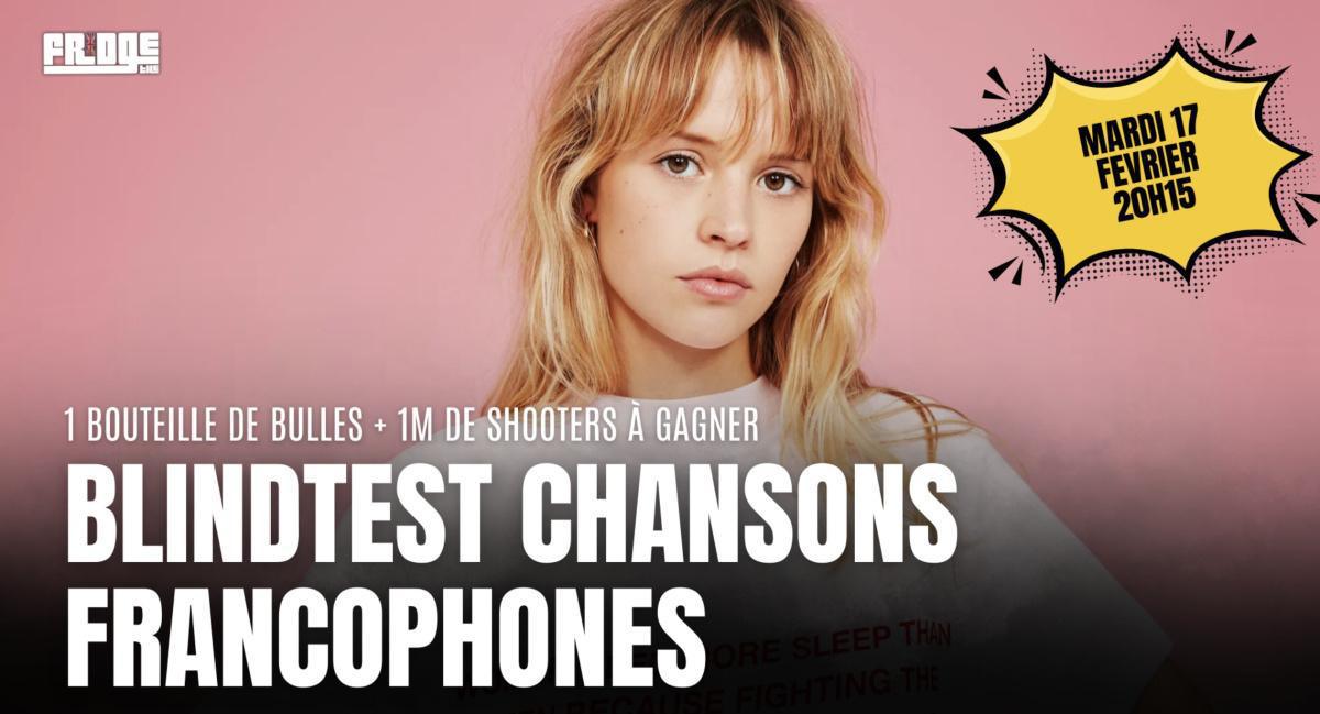 Blindtest Chansons Francophones au The Fridge Bar Blindtest Chansons Francophones au The Fridge Bar