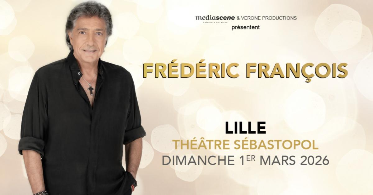 Frédéric François au Théâtre Sébastopol