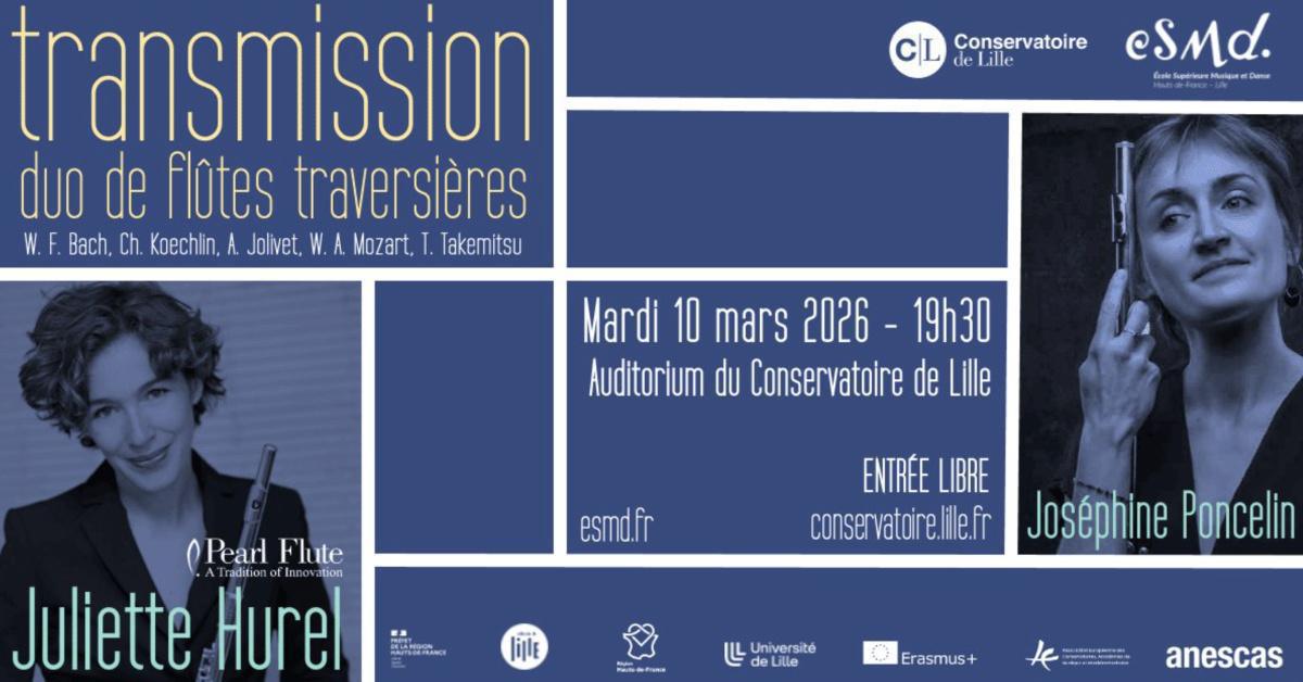 "Transmission" au Conservatoire de Lille