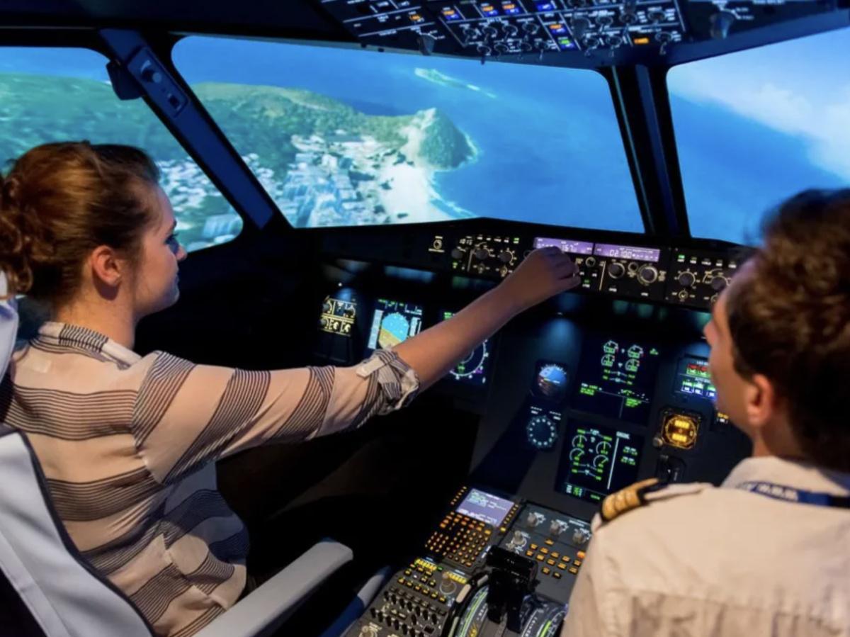 Simulateur de vol A320 à Lille-Lesquin