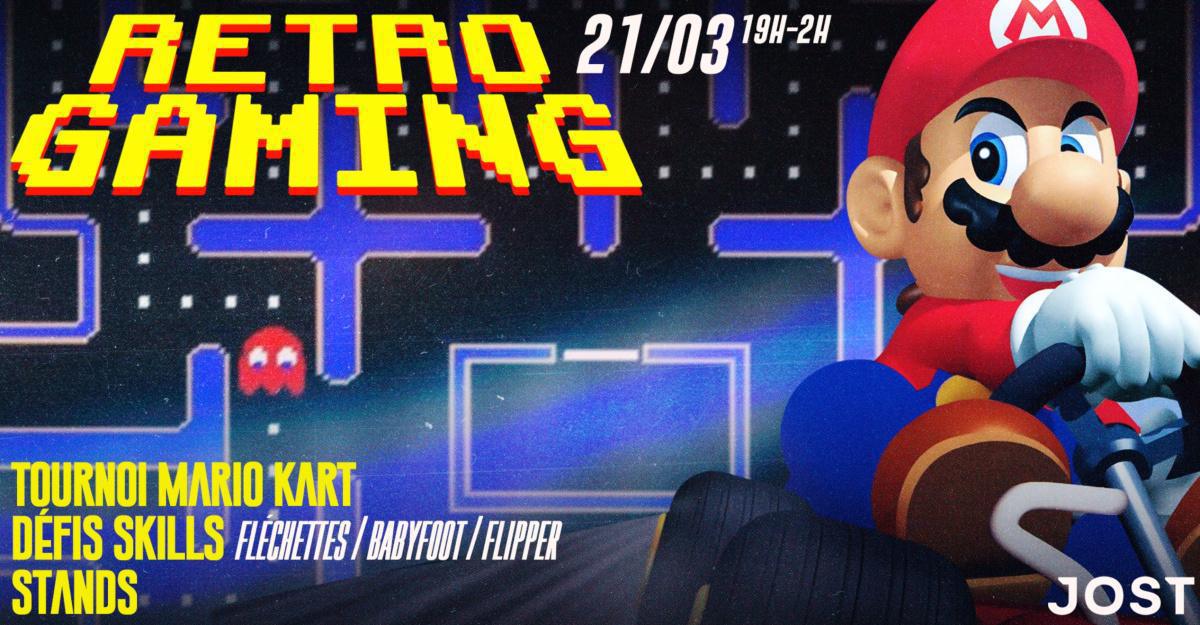 Soirée Rétro Gaming au JOST Soirée Rétro Gaming au JOST